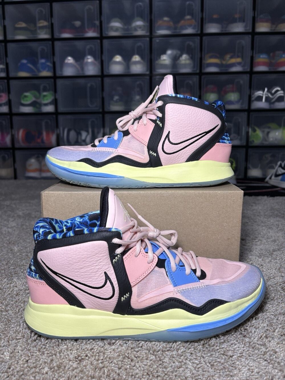 Nike Kyrie Infinity "Valentine's Day" 2022 Men’s Size 10.5 Pink Blue DH5385-900